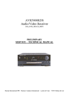Harman-Kardon AVR-5000-RDS-Service-Manual